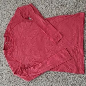 Nice lululemon swiftly long sleeve top size 10